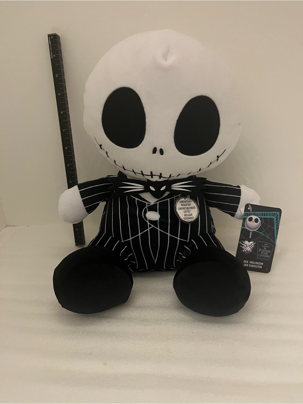 Nightmare Before Christmas Jack Skellington Weighted Plush
